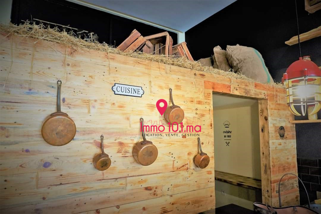 Local commercial restaurant à vendre à l’Agdal ZLV959